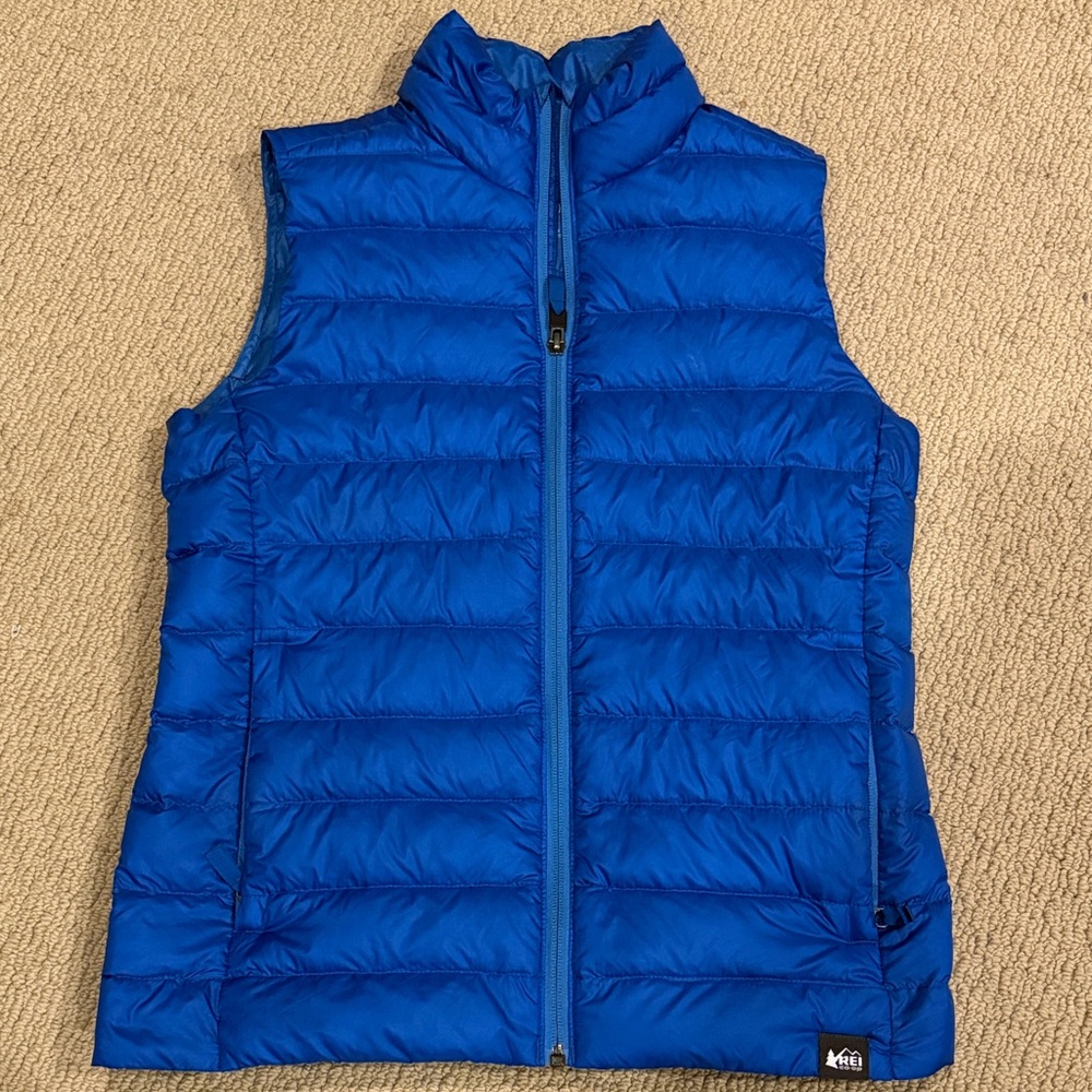 REI Vibrant Kid’s Blue Quilted Vest